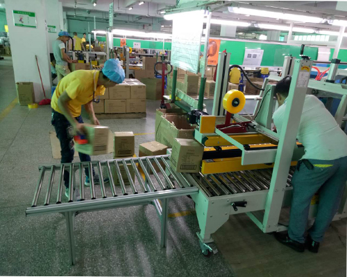 非标定做加大型双立柱自动折盖封箱机